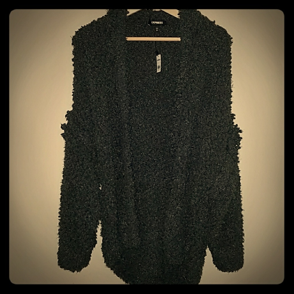 Sherpa Textured Coatigan